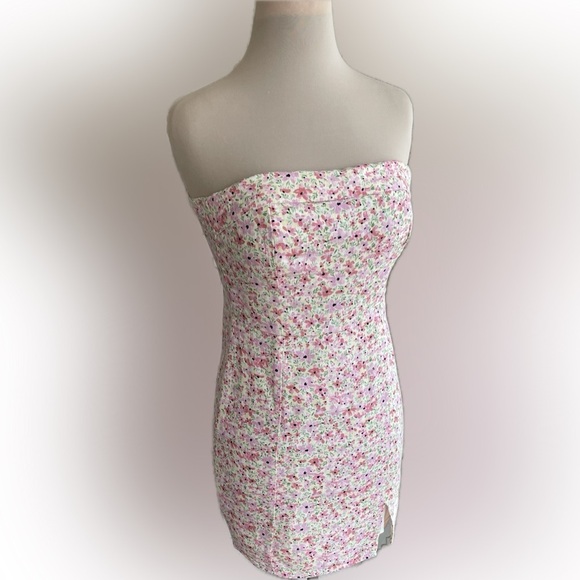 Aéropostale Floral Bandeau Mini Dress size XS - Picture 2 of 11